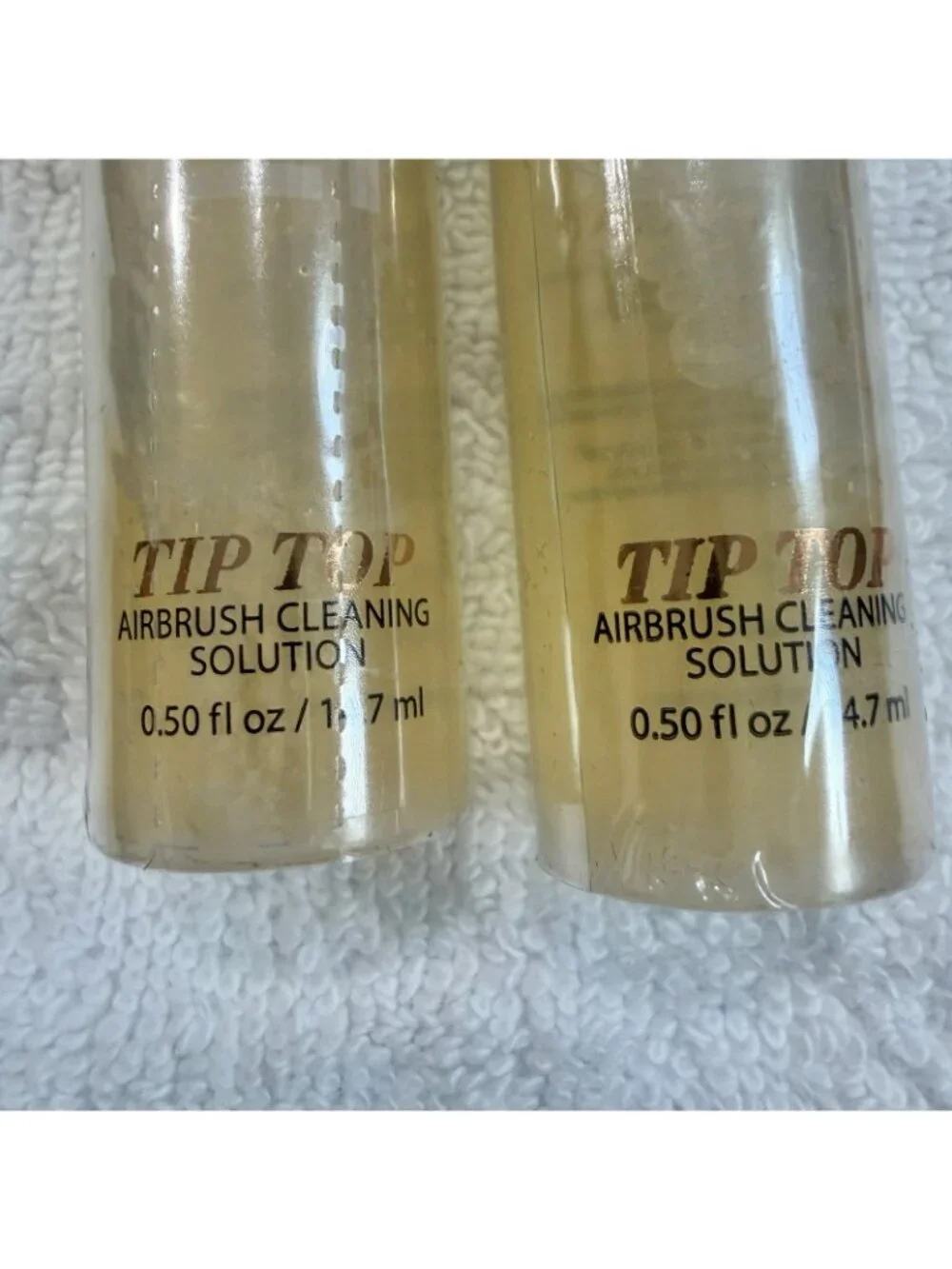 Luminess Air Tip Top Airbrush Cleaning Solution 0.50 oz Lot of 2 New Sealed